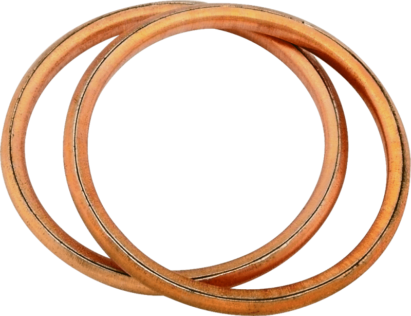 Bikers Choice — Bikers Choice 66-84 Shovelhead Choice Round Copper Exhaust Gaskets Pr