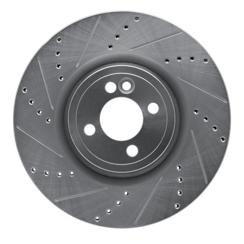R1 Concepts — R1 13-13 Mini Cooper (Excl Clubman) Front Left Drilled & Slotted Silver Brake Rotor
R1 Brake Rotor Drill