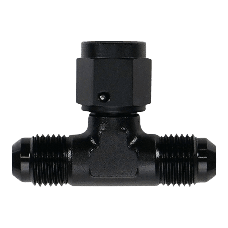 DeatschWerks — DeatschWerks 6AN Male Flare to Female Flare Swivel Tee on 90
Lines & Fittings