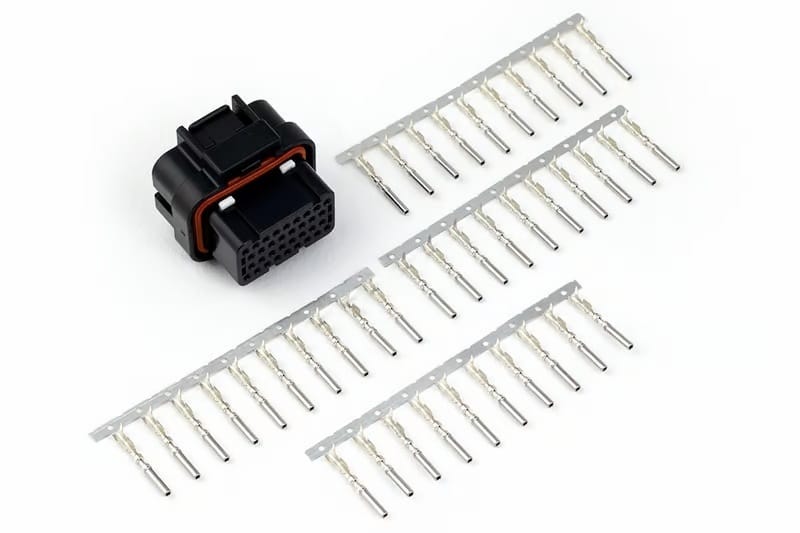 Haltech — Haltech AMP 34 Pin Key 2 4 Row Superseal Connector Plug & Pins