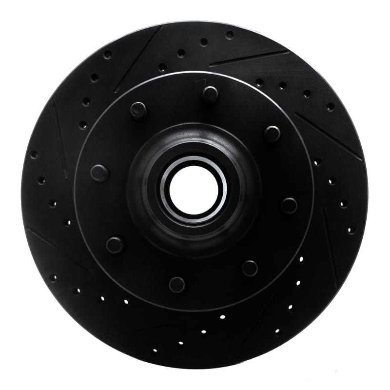 R1 Concepts — R1 01-02 Chevrolet Express 3500 Front Left Drilled & Slotted Black Brake Rotor
R1 Brake Rotor Drill