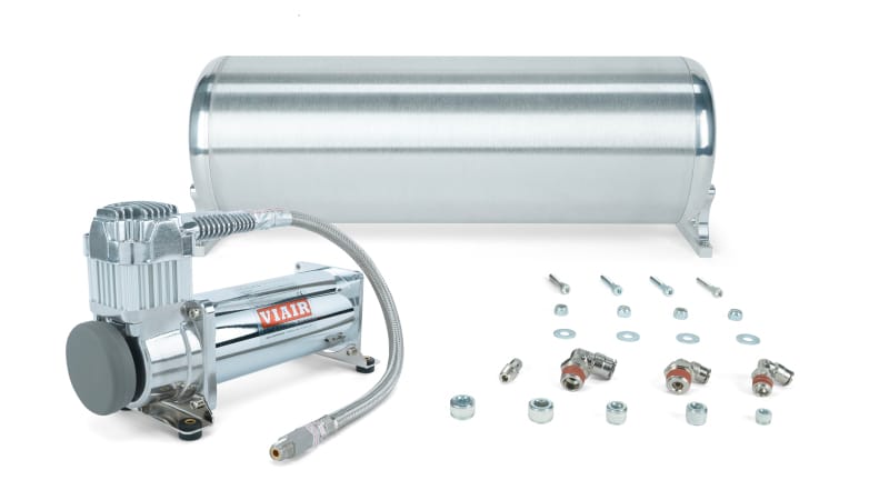 Air Lift — Air Lift 18in FLO Tank w/ Viair 444c Compressor (Incl. Fittings & Tank Mounting Hardware)
Air Compressor