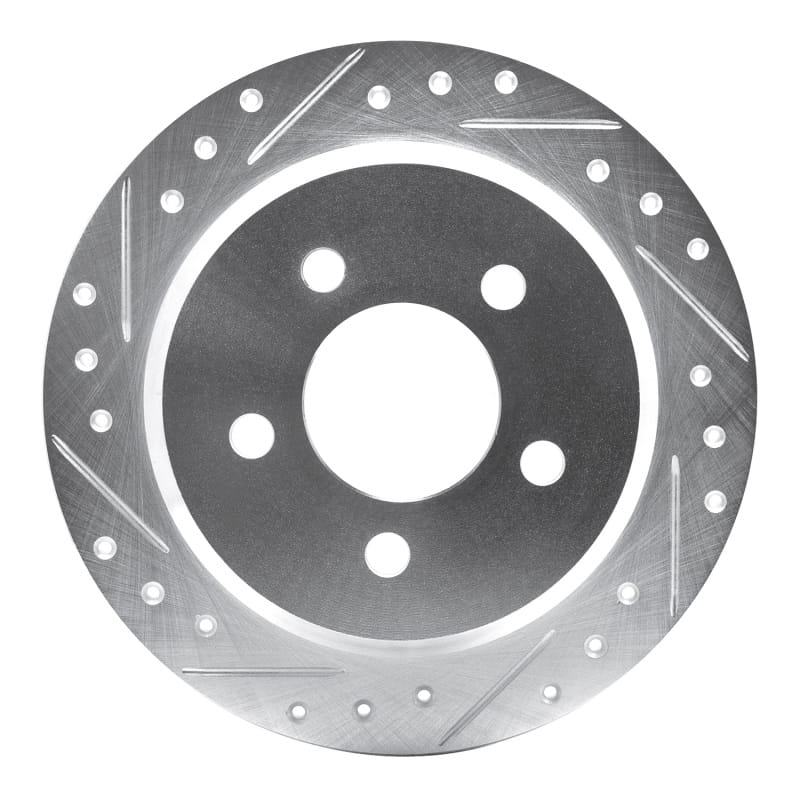 R1 Concepts — R1 93-98 Jeep Grand Wagoneer Rear Left Drilled & Slotted Silver Brake Rotor
R1 Brake Rotor Drill
