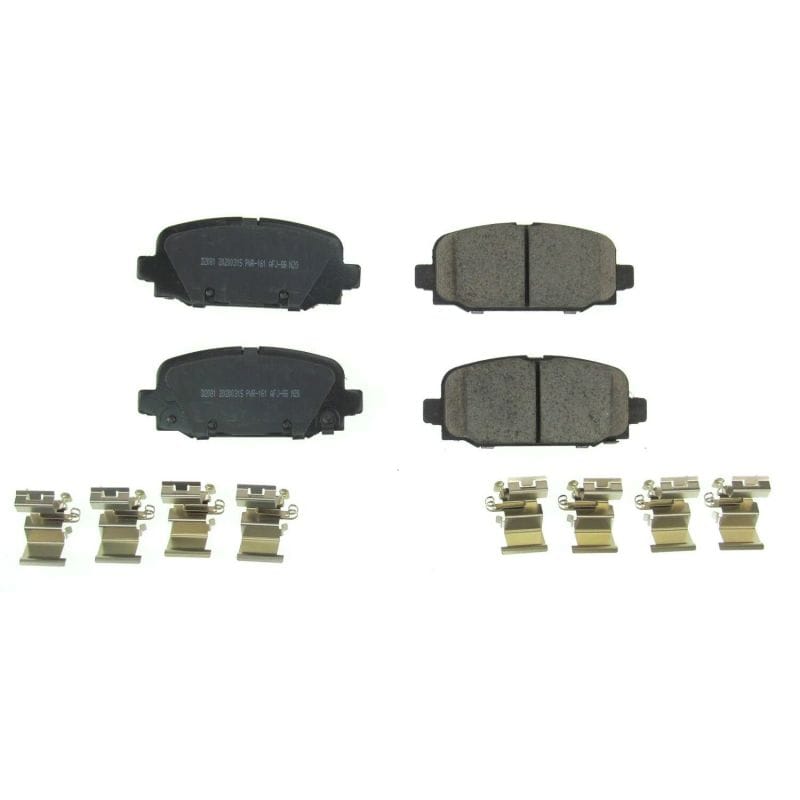 PowerStop — Power Stop 18-19 Jeep Compass Rear Z17 Evolution Ceramic Brake Pads w/Hardware
Z17 Brake Pads
