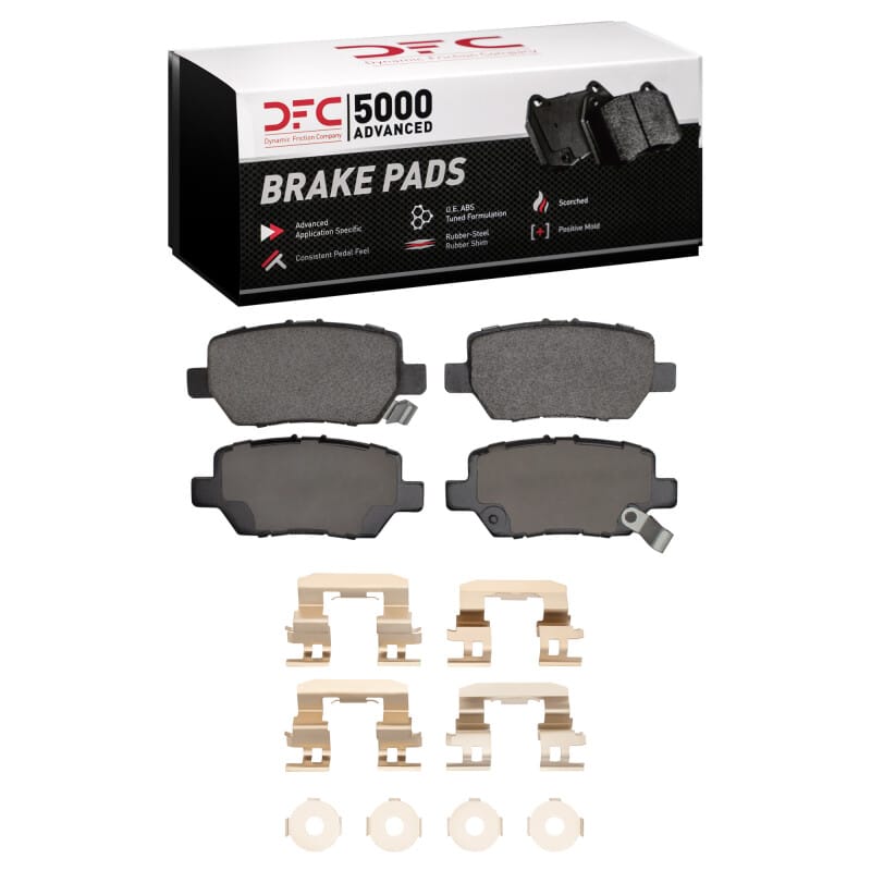 DFC — DFC 05-12 Acura RL Rear 5000 Advanced Ceramic Brake Pads and Hardware Kit
DFC Brake Pad Set