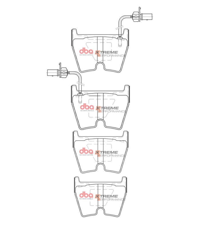 DBA — DBA 2009 Suzuki XL-7 Front XP Performance Brake Pads
Brake Pad