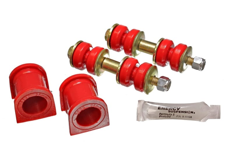 Energy Suspension — Energy Suspension 04-07 Scion xB Red 25mm Front Sway Bar Bushing Set
Sway Bar Bushing Kit