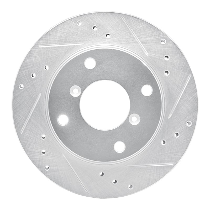 R1 Concepts — R1 89-94 Suzuki SWIFT Front Right Drilled & Slotted Silver Brake Rotor
R1 Brake Rotor Drill