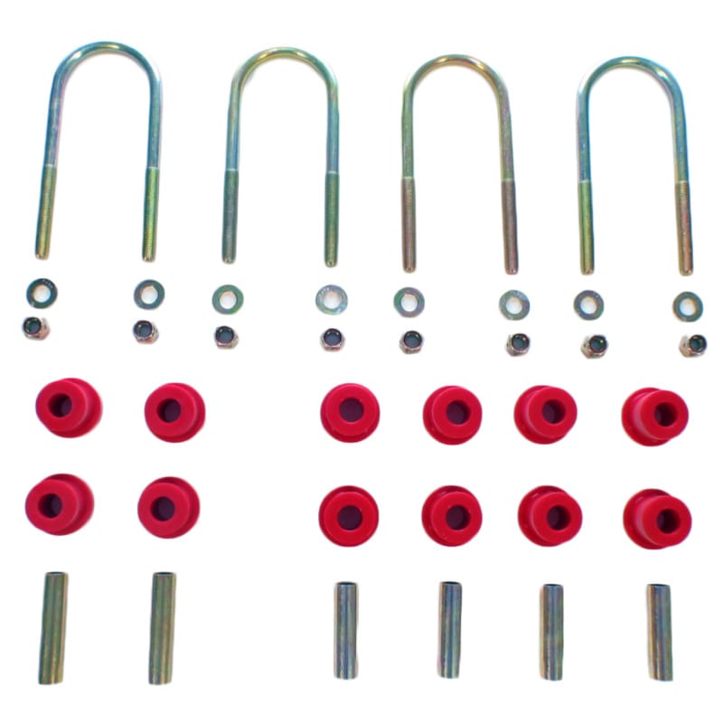 Rancho — Rancho 84-01 Jeep Cherokee Rear U-Bolt Kit
Lf Spg Axe U-Bolt Kt
