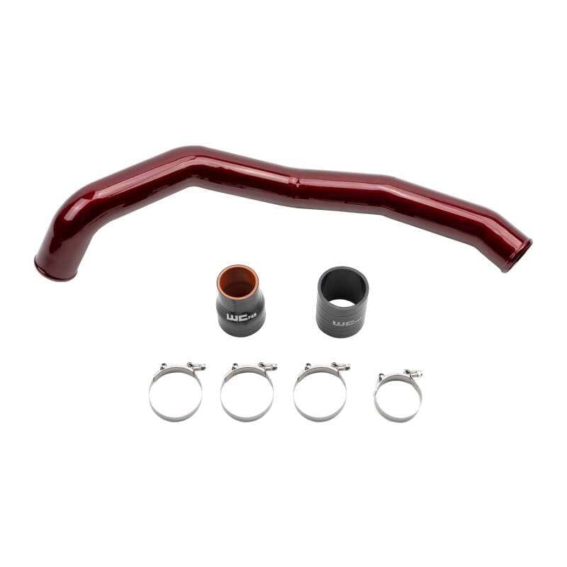 Wehrli — Wehrli 01-04 Chevrolet 6.6L LB7 Duramax Driver Side 3in Intercooler Pipe - Bronze Chrome
Dr IC Pipe 01-04 BC