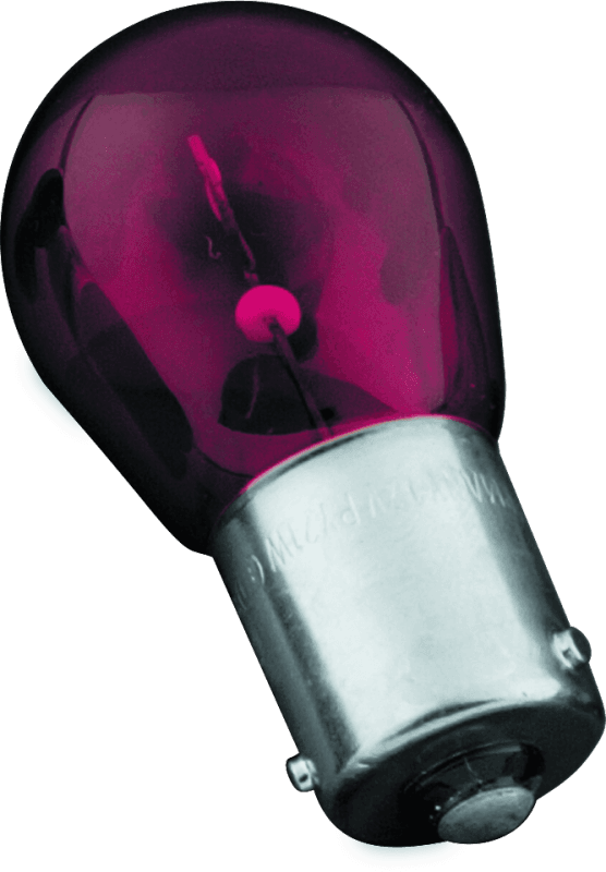 Kuryakyn — Red Incandescent Turn Signal Light Bulb