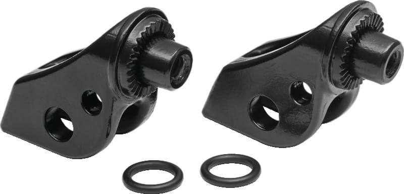 Kuryakyn — Kuryakyn Splind Peg Adptr Honda Frt Blk