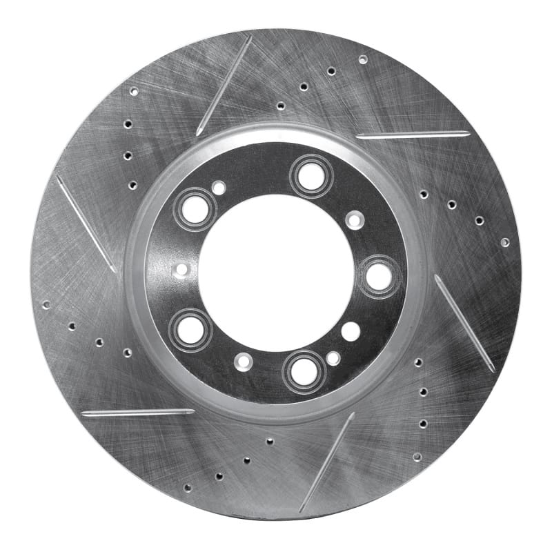 R1 Concepts — R1 99-23 Porsche 911 Left Rear Drilled & Slotted Silver Brake Rotor
R1 Brake Rotor Drill