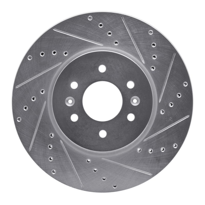 R1 Concepts — R1 09-10 Kia BORREGO Front Right Drilled & Slotted Silver Brake Rotor
R1 Brake Rotor Drill