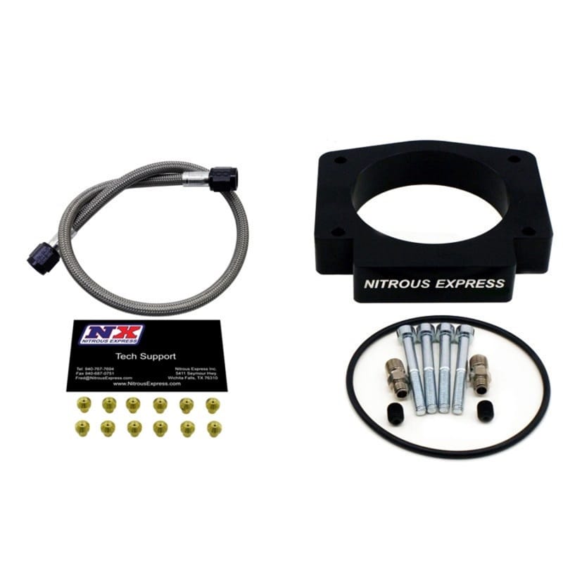 Nitrous Express — Nitrous Express EFI Nitrous Plate Conversion GM LS 90mm
Injector Plate
N2OSys