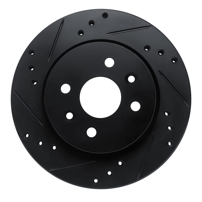 R1 Concepts — R1 01-03 Kia Spectra Front Left Drilled & Slotted Black Brake Rotor
R1 Brake Rotor Drill