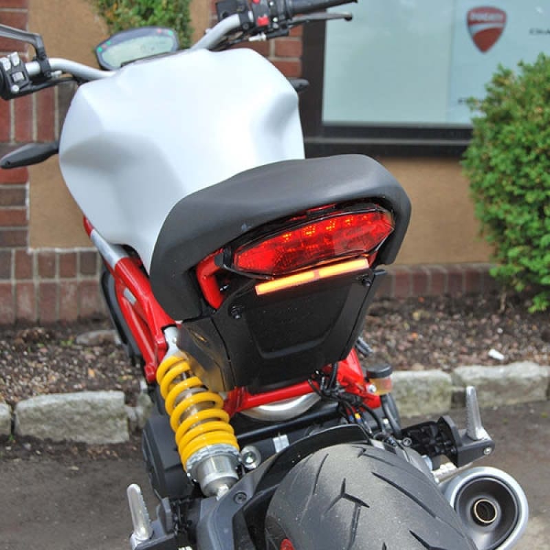 New Rage Cycles — New Rage Cycles 18+ Ducati Monster 821 Fender Eliminator Kit w/Load EQ