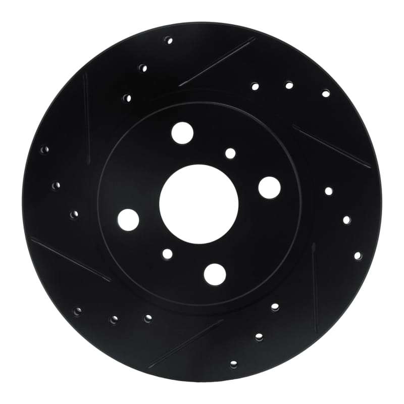 R1 Concepts — R1 87-92 Geo Prizm Front Left Drilled & Slotted Black Brake Rotor
R1 Brake Rotor Drill