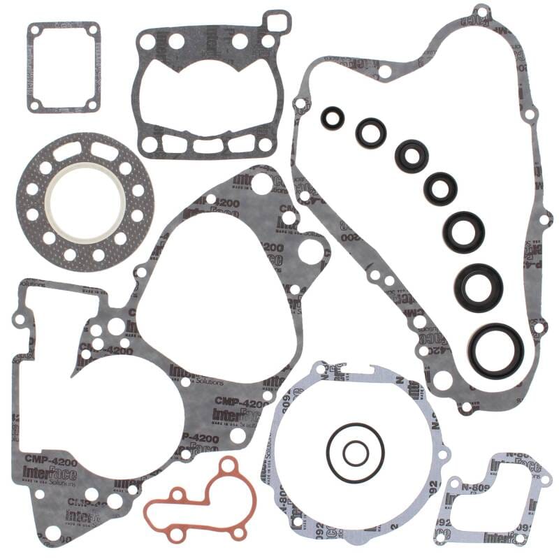 Vertex Pistons — Vertex Gaskets 1990 Suzuki RM80 Complete Gasket Kit w/ Oil Seals