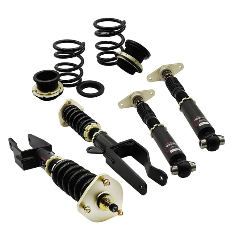BLOX Racing — BLOX Racing 17-22 Tesla Model 3 Awd Plus Series Fully Adjustable Coilovers