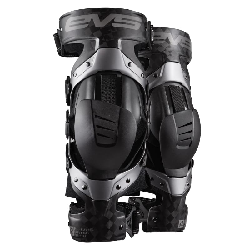 EVS — EVS Axis Pro Knee Brace Pair Black/Grey - XL