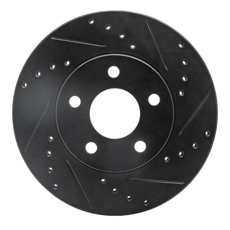 R1 Concepts — R1 04-08 Chevrolet Malibu Front Right Drilled & Slotted Black Brake Rotor
R1 Brake Rotor Drill