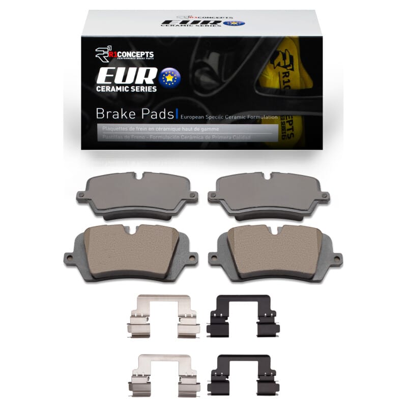 R1 Concepts — R1 2013-2025 Land Rover Range Rover Sport Rear R1 Euro Ceramic Pads & Hardware Kit
R1 Euro Ceramic Pads