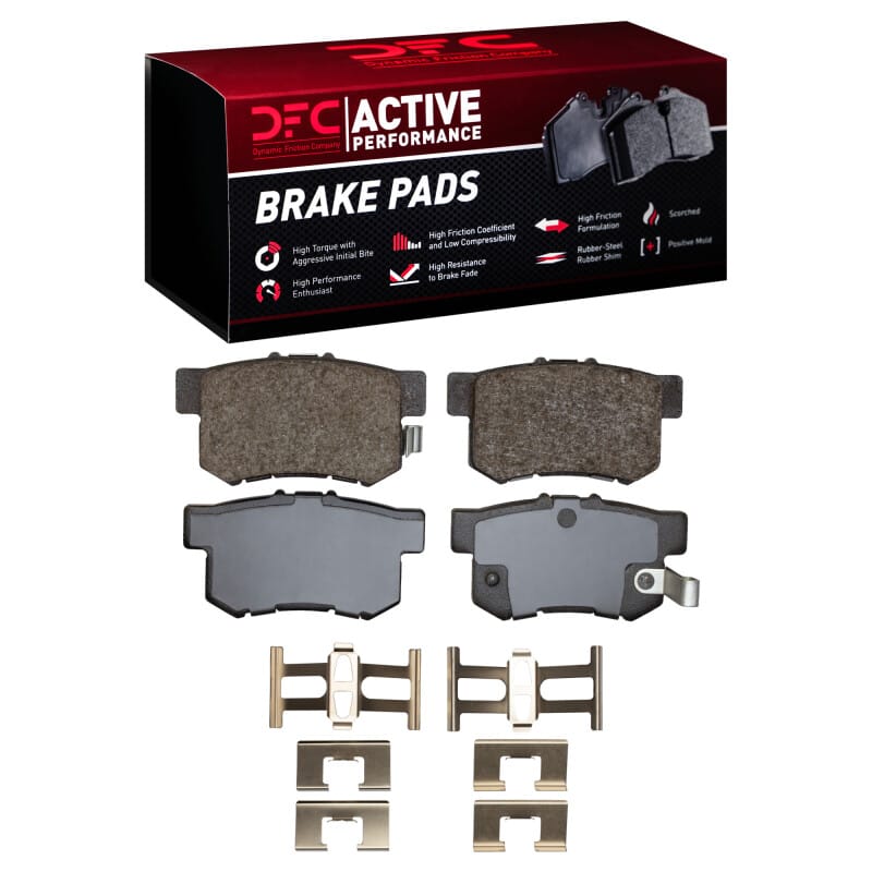 DFC — DFC 99-04 Acura RL Rear Active Performance Pads and Hardware Kit
DFC Brake Pad Set