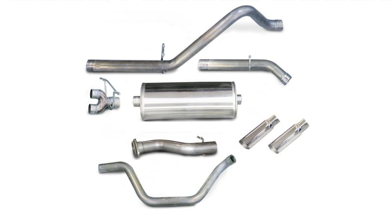 CORSA Performance — Corsa 2007-2008 Chevrolet Silverado Crew Cab/Short Bed 1500 5.3L V8 Polished Sport Cat-Back Exhaust
Exhaust