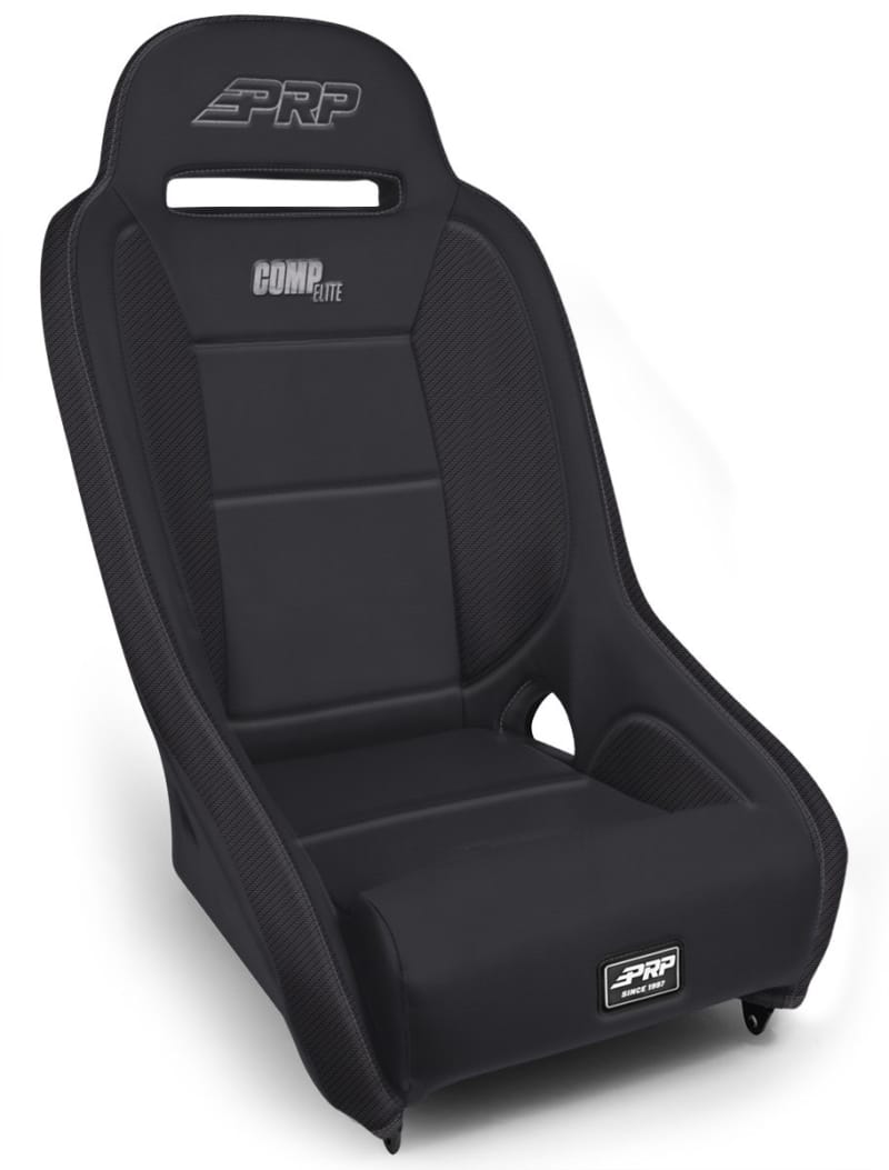 PRP Seats — PRP Comp Elite Suspension Seat - Black Vinyl - Black