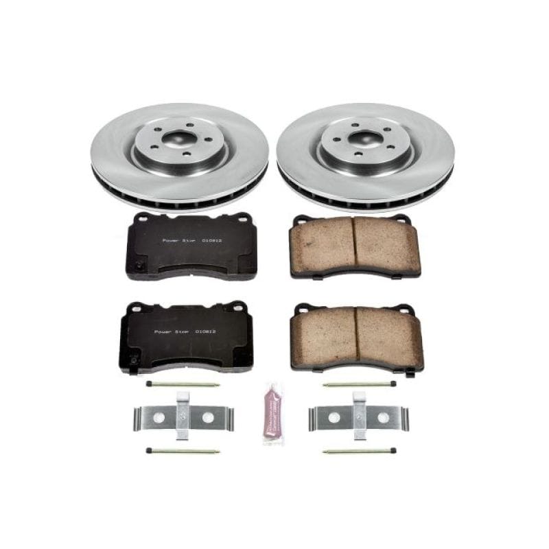 PowerStop — Power Stop 07-14 Ford Mustang Front Autospecialty Brake Kit