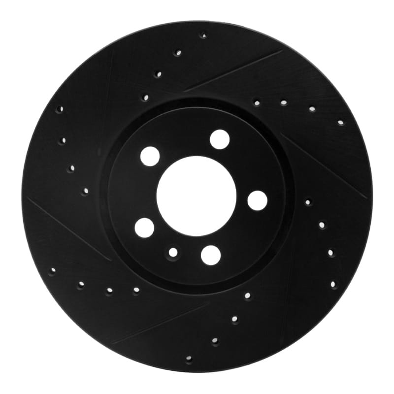 R1 Concepts — R1 96-98 Volkswagen Golf Front Left Drilled & Slotted Black Brake Rotor
R1 Brake Rotor Drill