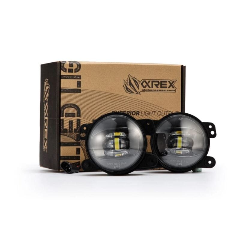 AlphaRex — AlphaRex Universal Chrysler/Dodge/Hummer/Jeep DoubleTap Dual Color LED Proj Fog Lights - White/Amber
Fog Lights