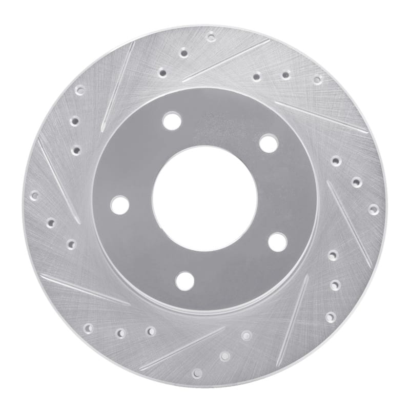 R1 Concepts — R1 77-80 Buick LeSabre Rear Left Drilled & Slotted Silver Brake Rotor
R1 Brake Rotor Drill