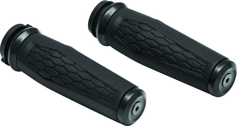 Kuryakyn — Kuryakyn Hex Grips Thottle-By-Wire Black