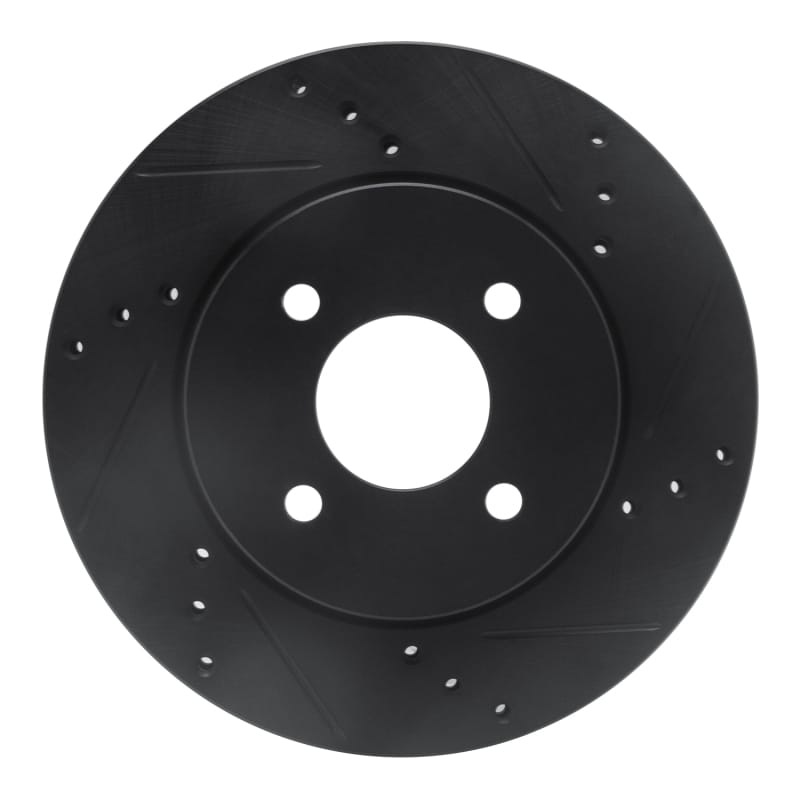 R1 Concepts — R1 11-25 Nissan Note (Mexico) Front Right Drilled & Slotted Black Brake Rotor
R1 Brake Rotor Drill