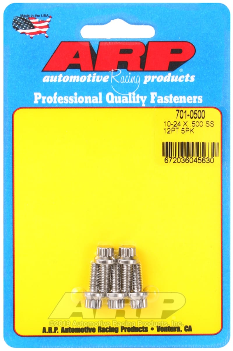 ARP — ARP 10-24 x .500 12pt SS bolts