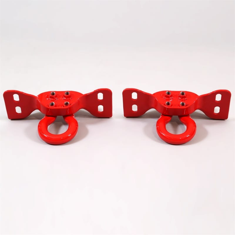 Ford Racing — Ford Racing 17-22 Super Duty Tow Hooks - Red (Pair)