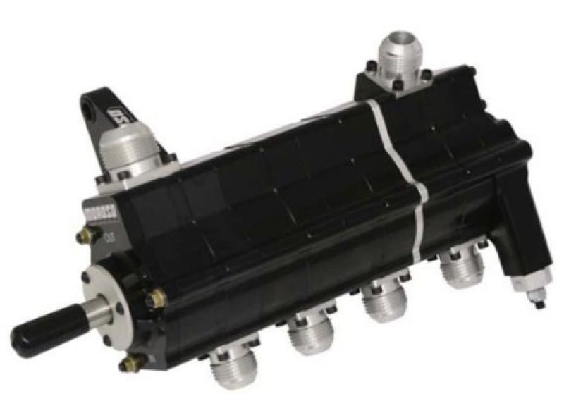 Moroso — Moroso Black Series Dragster 4 Stage Dry Sump Oil Pump - Left Side - 1.100 Pressure