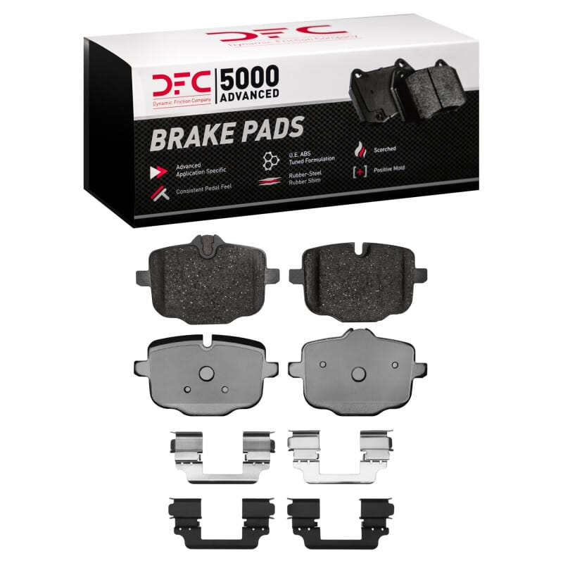 DFC — DFC 12-19 BMW M6 Rear 5000 Advanced Low Metallic Brake Pads and Hardware Kit
DFC Brake Pad Set