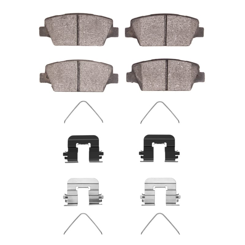 DFC — DFC 17-19 Kia Cadenza Rear 4000 HybriDynamic Brake Pads and Hardware Kit
DFC Brake Pad Set