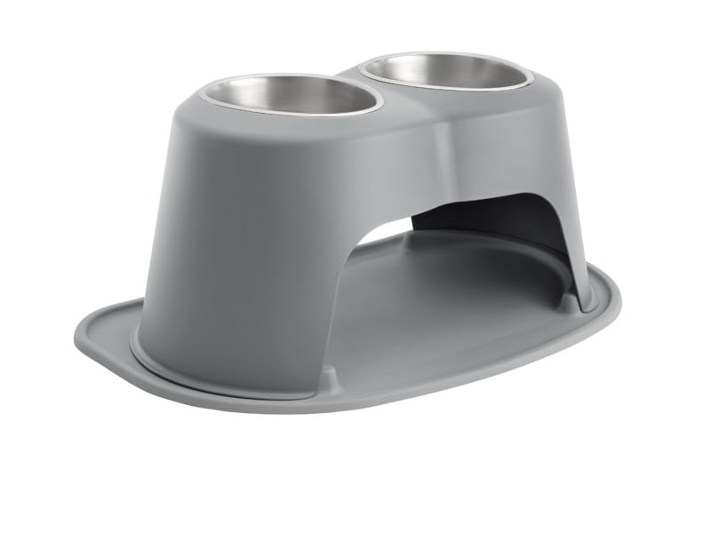 WeatherTech — WeatherTech Pet Feeding System Double High 64oz 10in. Stainless Bowl - Dark Grey
Dog Bowl