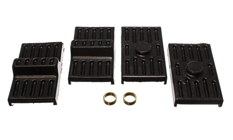 Energy Suspension — Energy Suspension 70-81 Camaro / 70-81 Firebird Black Multi Leaf Spring Isolators
LeafSprngInsulator