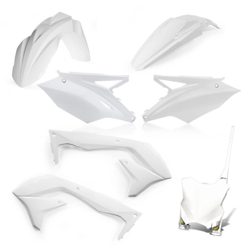 Cycra — Cycra 16-18 Kawasaki KX450F 5-Pc Replacement Kit - White