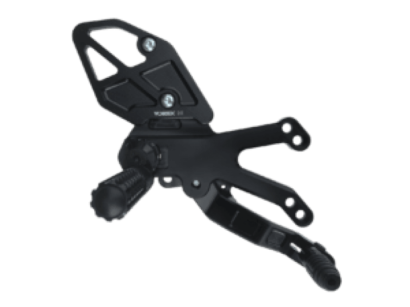 Vortex Racing — Vortex Racing 15-24 Yamaha YZF-R3 Rear Set- Black