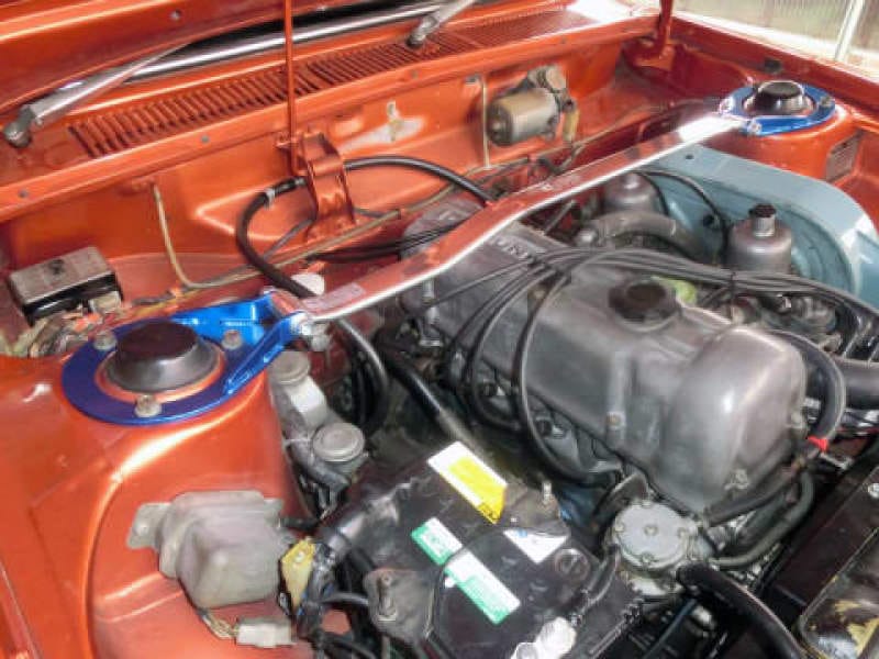 Cusco — Cusco Type-II Oval Strut Bar 67-73 Datsun 510/Bluebird 1.6L SU Twin Carburetor