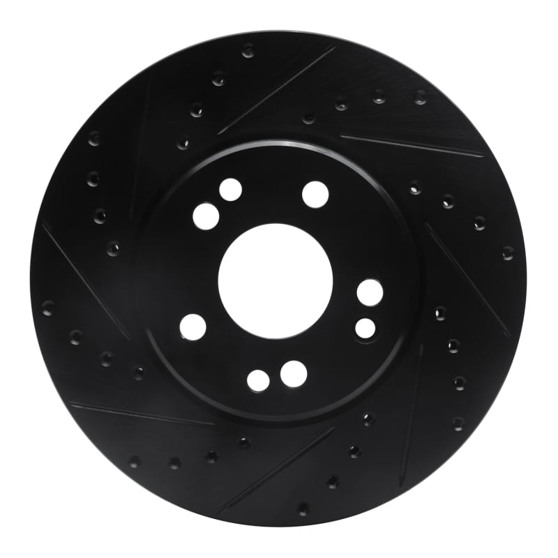 R1 Concepts — R1 90-98 Mercedes-Benz 500E Front Left Drilled & Slotted Black Brake Rotor
R1 Brake Rotor Drill