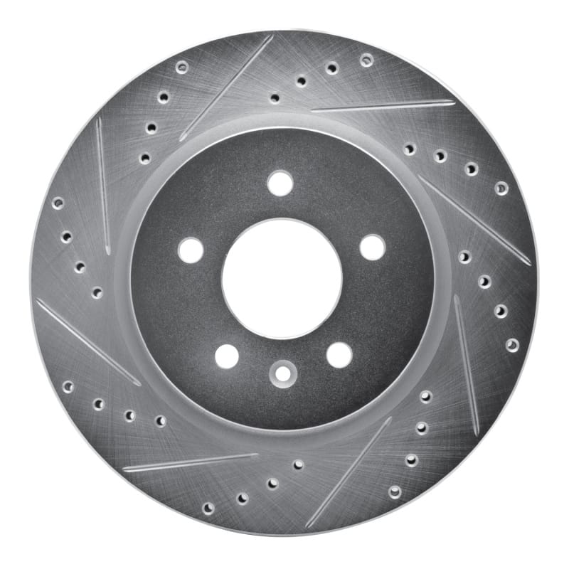 R1 Concepts — R1 16-20 Buick Regal Sportback Rear Left Drilled & Slotted Silver Brake Rotor
R1 Brake Rotor Drill