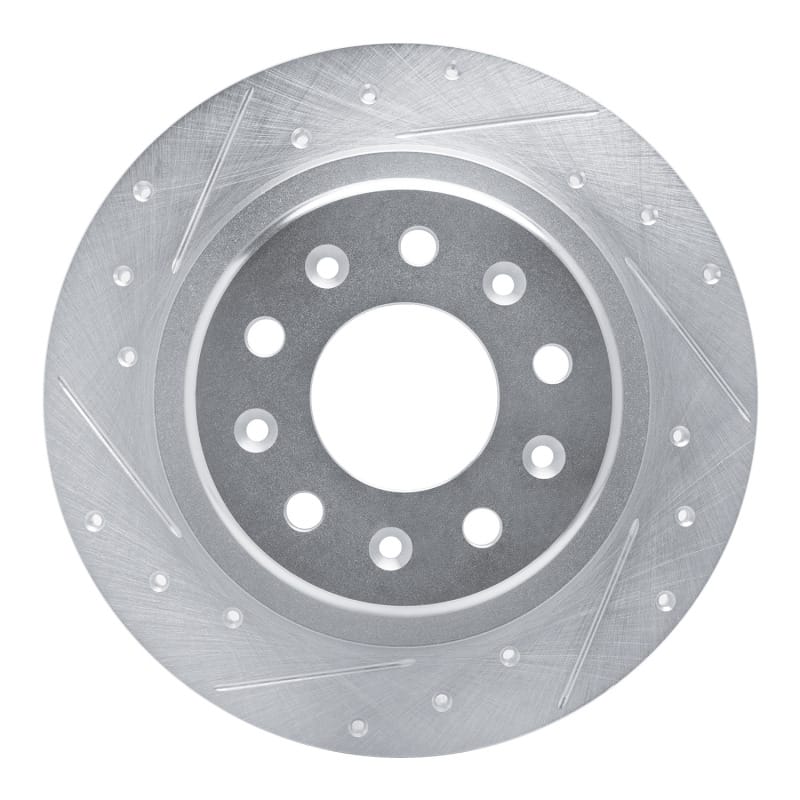R1 Concepts — R1 16-25 Buick LaCrosse Rear Left Drilled & Slotted Silver Brake Rotor
R1 Brake Rotor Drill