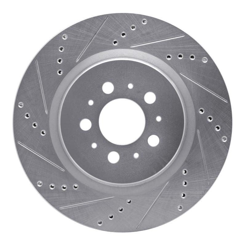 R1 Concepts — R1 04-07 Volvo S60 Rear Left Drilled & Slotted Silver Brake Rotor
R1 Brake Rotor Drill